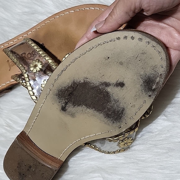 Jack Rogers Clear Vinyl Sandals - Picture 5 of 5